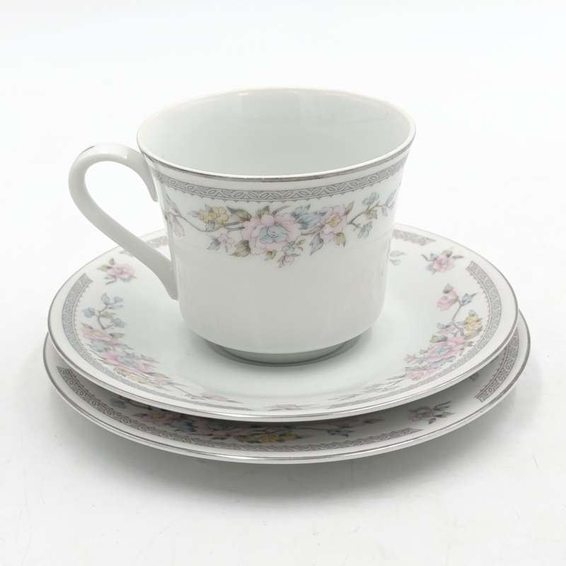 Crescent China Porcelain trio