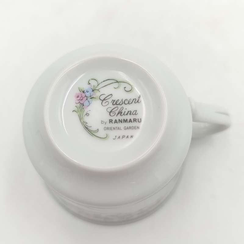 Crescent China Porcelain trio