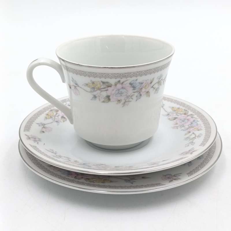 Crescent China Porcelain trio