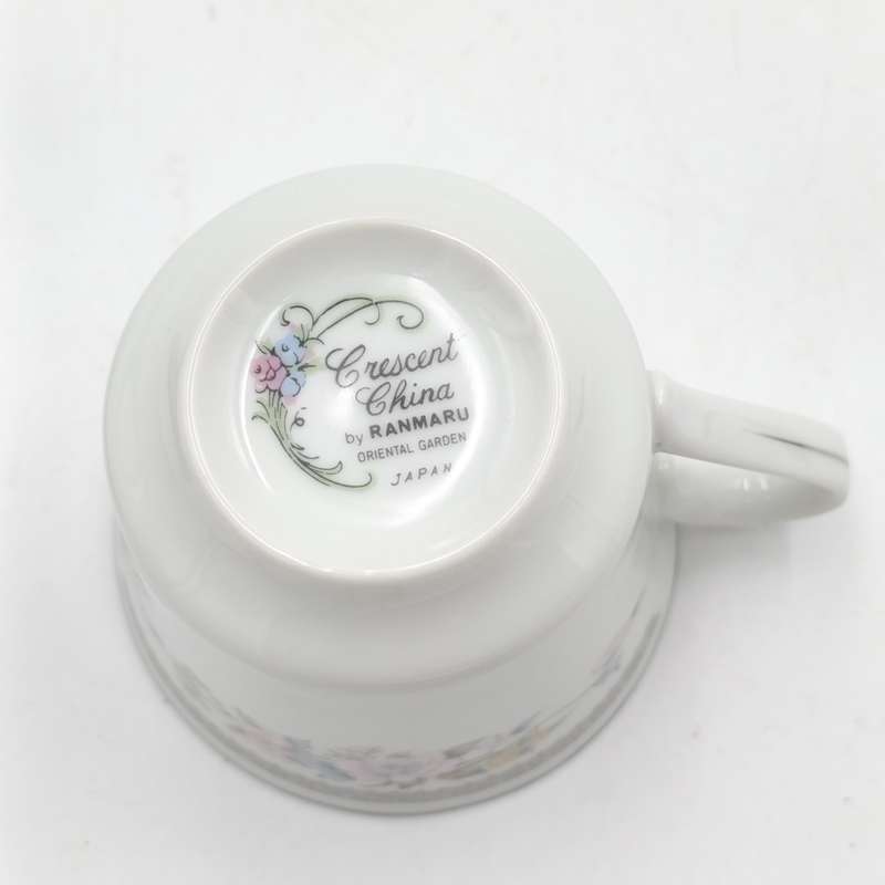 Crescent China Porcelain trio