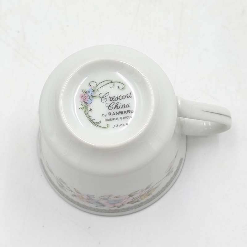 Crescent China Porcelain trio