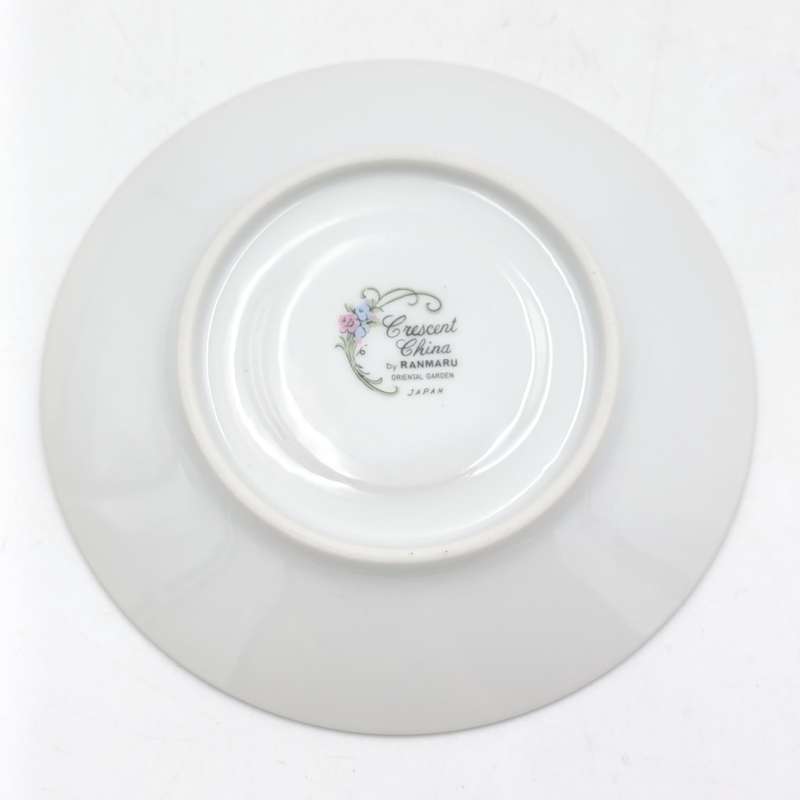 Crescent China Porcelain trio