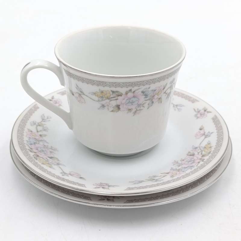 Crescent China Porcelain trio
