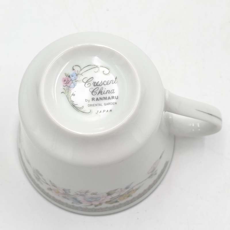 Crescent China Porcelain trio