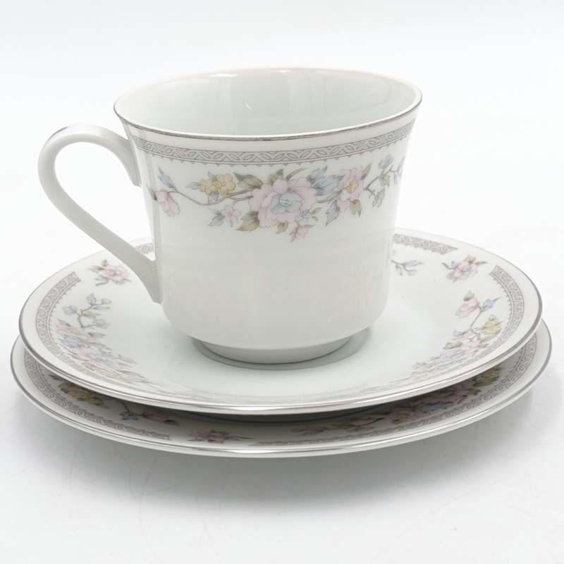 Crescent China Porcelain trio