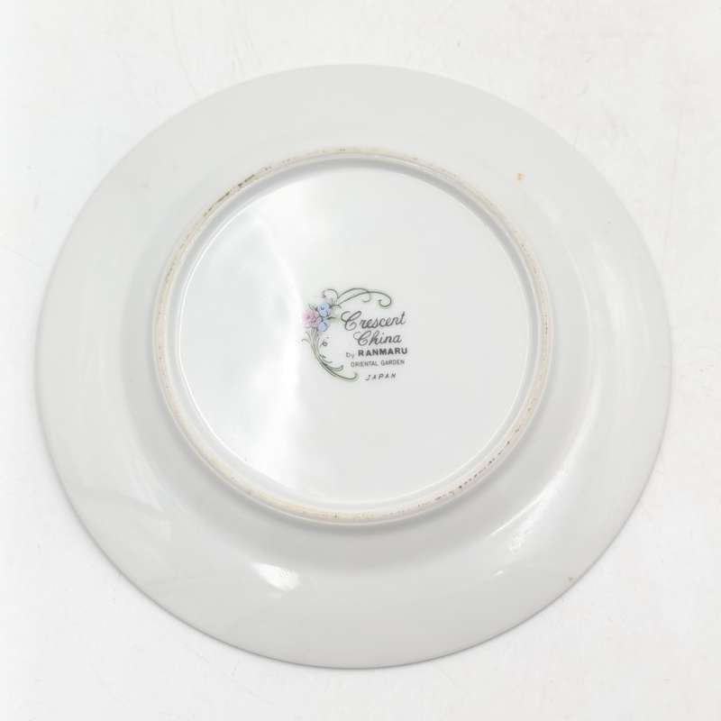 Crescent China Porcelain trio