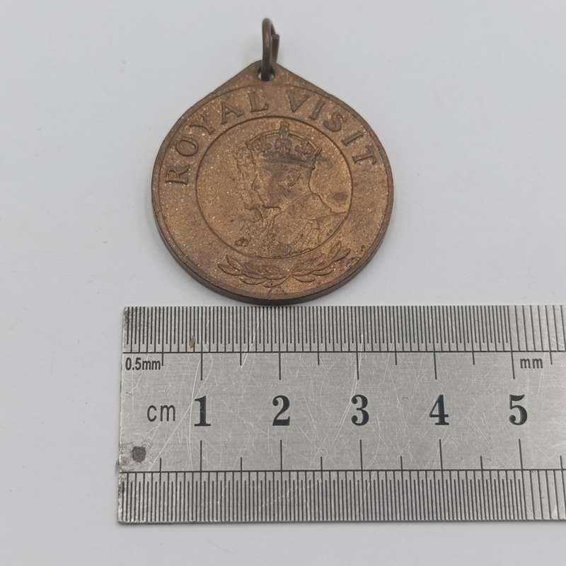 1947 Southern Rhodesia Royal visit medallion