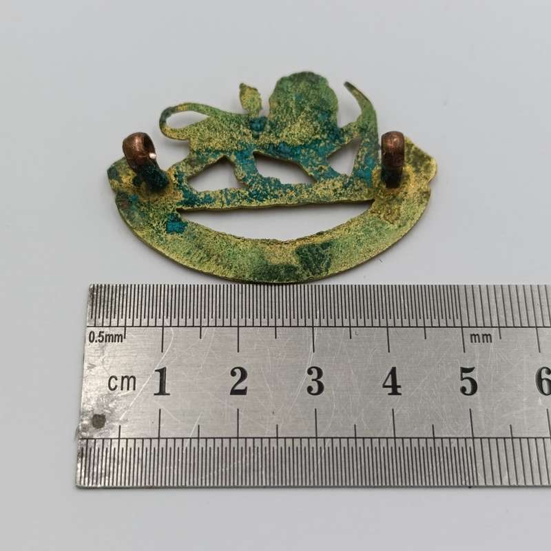Rhodesia General service cap badge with lugs