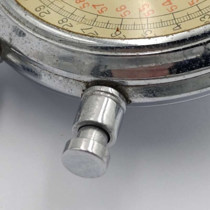 Vintage Hanhart mechanical 15 minute stopwatch - working