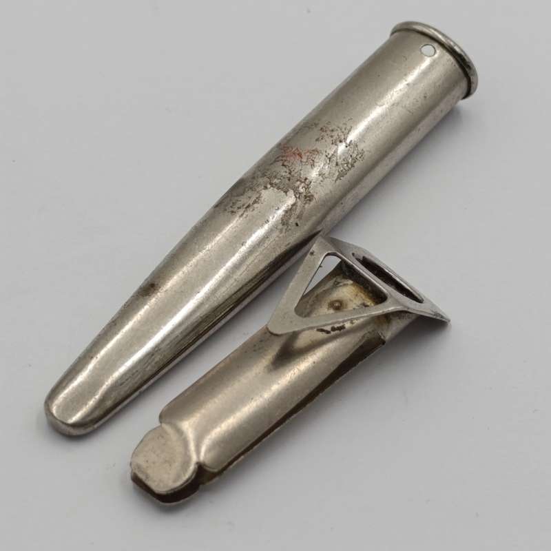Vintage metal pocket posy holder
