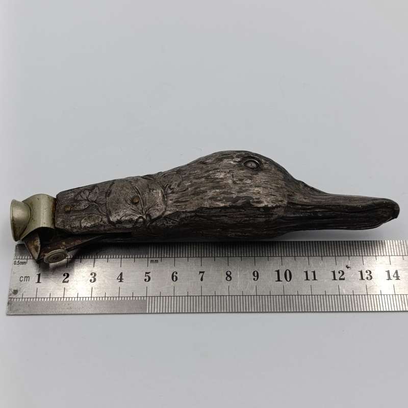 Arte Nouveau Duck head cigar & cigarette cutter