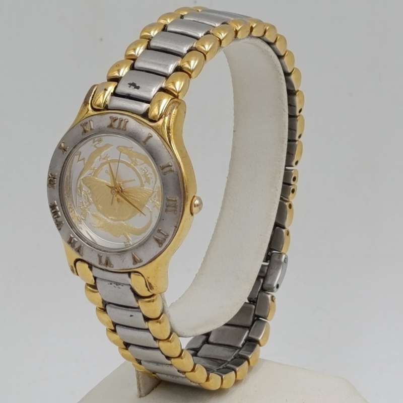 Coinwatch SA Mint Ladies watch with butterfly and lizzard dial - working