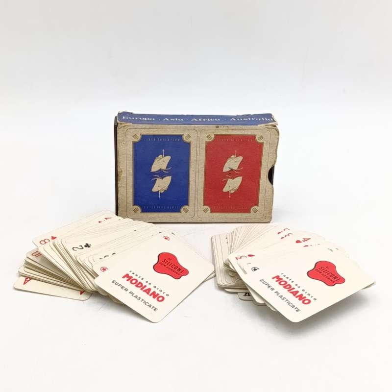 Vintage Lloyed Triestino shipping Lines double deck cards