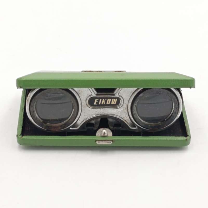 Vintage Eikow Pup foldable binoculars