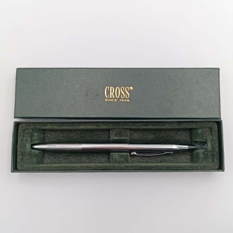 Vintage Cross mechanical pencil in box - marked H.M du plessis, Prefects 1981
