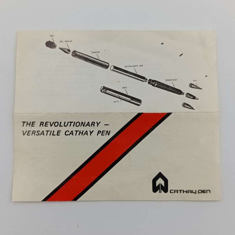 The Revolutionary Versatile Cathay pen in case with various tips