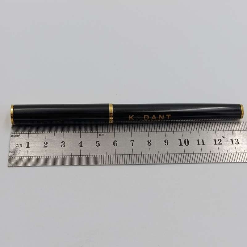 Original Waterman 3 pen set including fountain pen - Kodant Johnson advertising in leather pouch