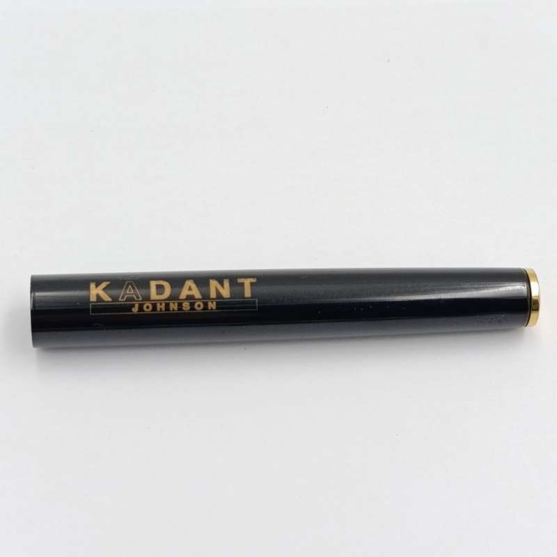Original Waterman 3 pen set including fountain pen - Kodant Johnson advertising in leather pouch