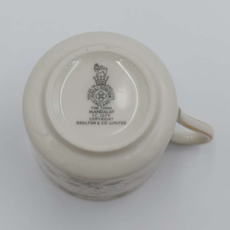 Royal Doultan Mandalay 10-piece porcelain coffee set