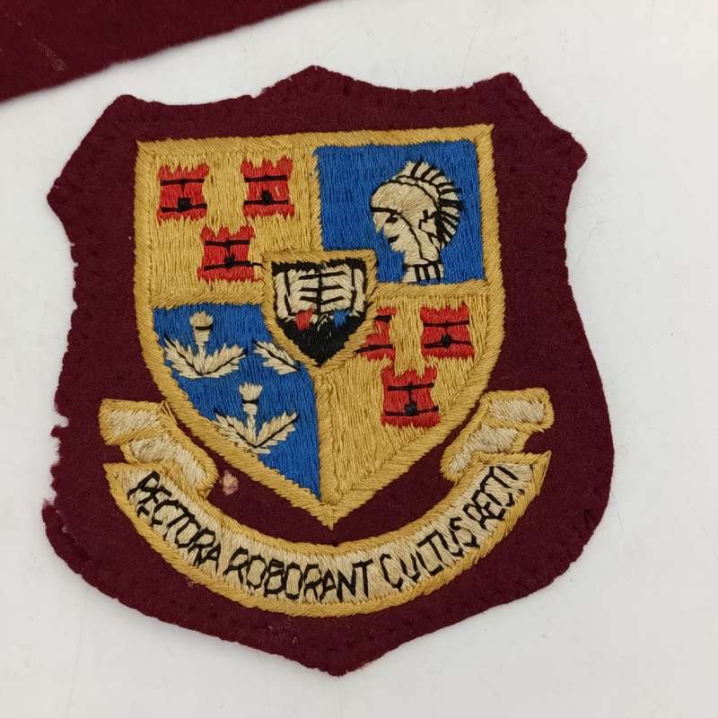 Vintage Maties supporters flag with badge