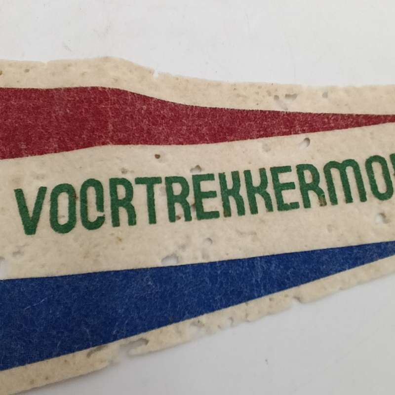 Vintage 1949 Voortrekker monument Inwyding flag - some moth damage