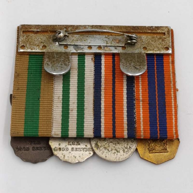 Set of 4 SADF miniature medals