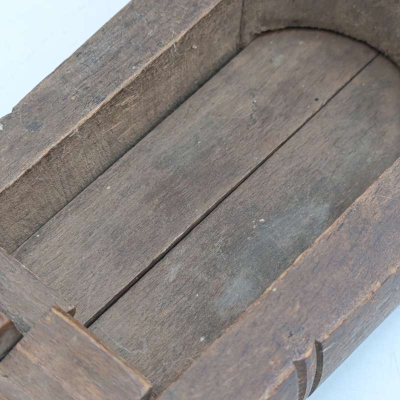 Antique Victorian wooden Police rattle
