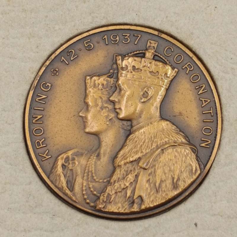 1937 Union of South Africa coronation medal