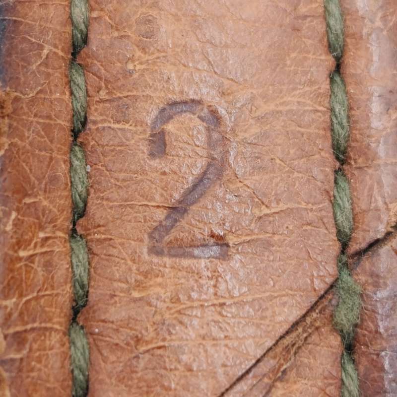 Angolan bush war Coban belt and buckle - length 110.5cm