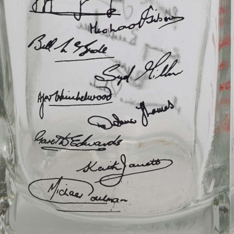 1969 Springboks vs Lions Rugby Test series beer mug