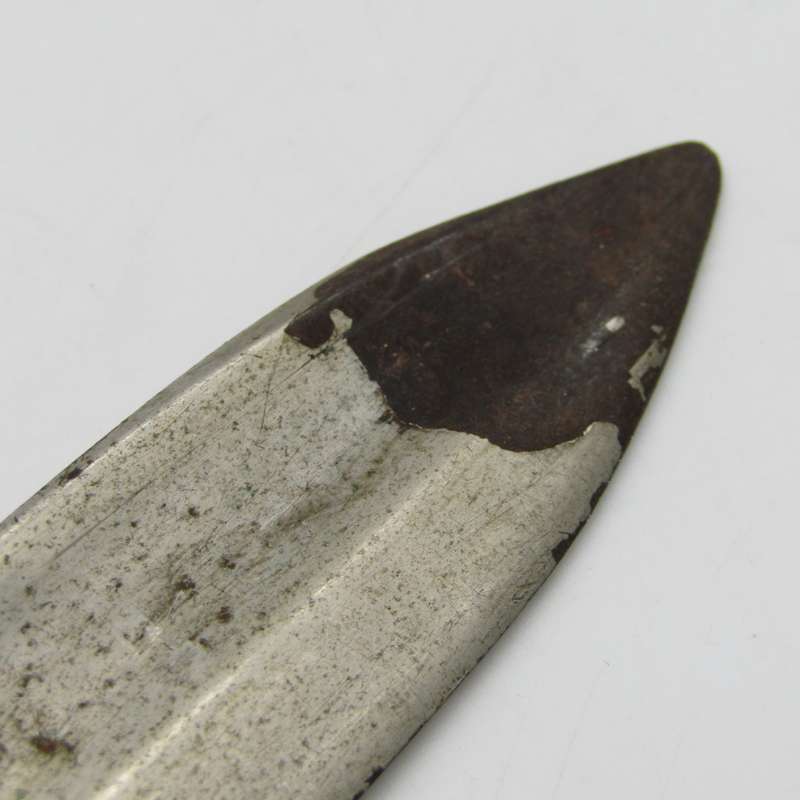 Italian M1870 Vetterli bayonet by Torino - Chromed for ceremonial purposes - no sheath
