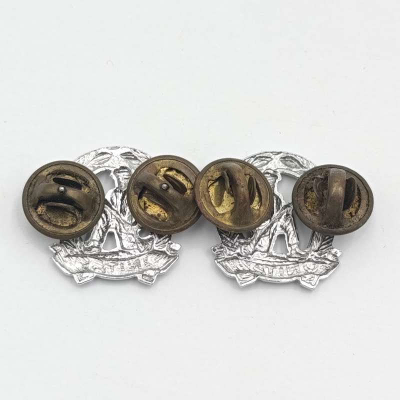 Pair of SADF commandos mess dress collar badges