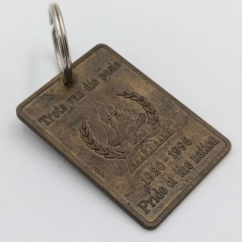 SA Air Force 1920-1995 Pride of the Nation 75 Years keyring