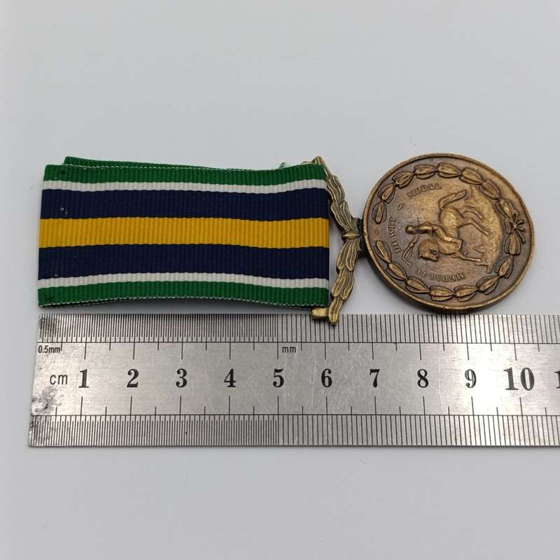 SADF De Wet medal - full size - #16379
