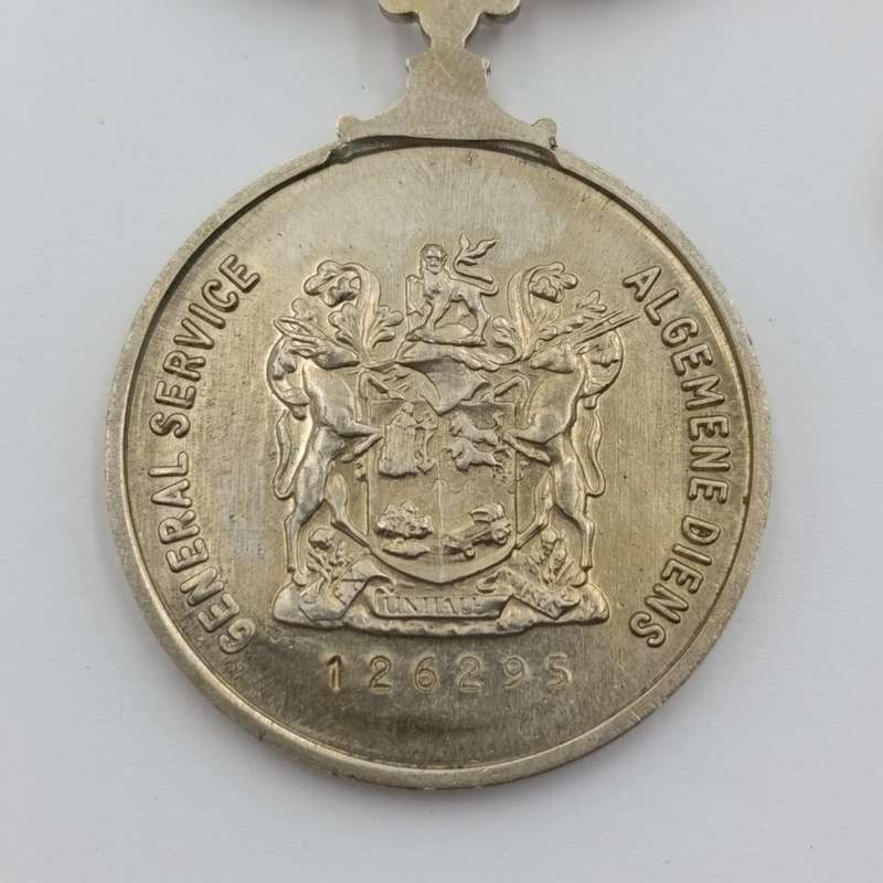 SADF General Service medal with miniature #126295