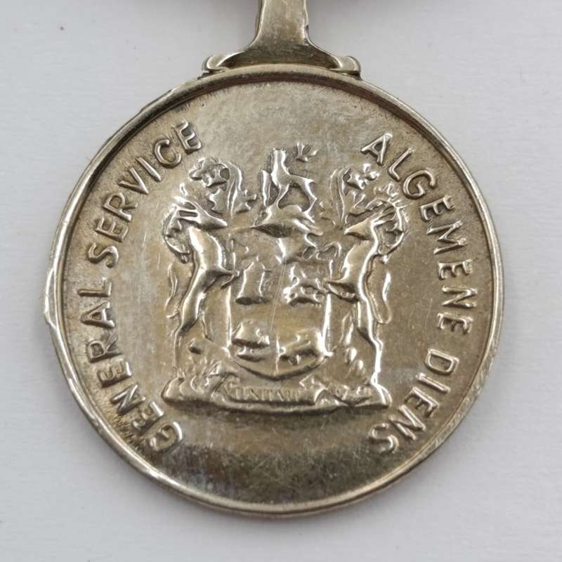 SADF General Service medal with miniature #126295
