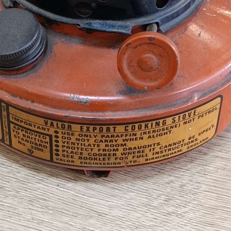 Vintage Valor 64 C paraffin camping cooker