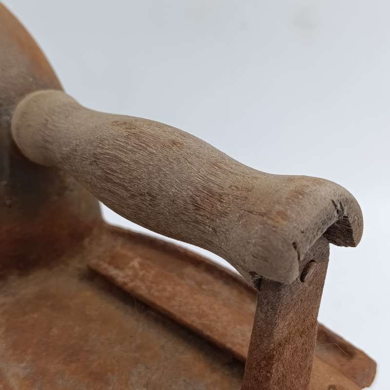 Antique Coal iron with Chimney