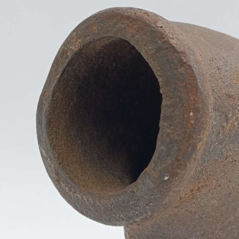 Antique Coal iron with chimney