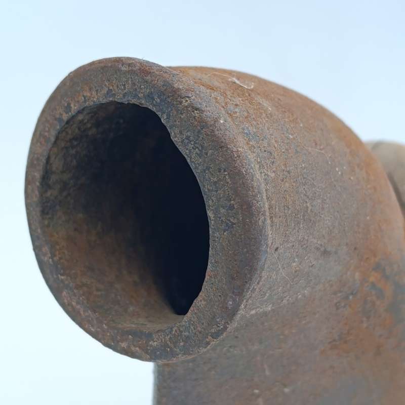 Antique Coal iron with chimney