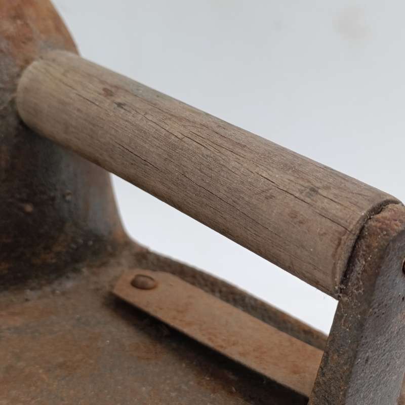 Antique Coal iron with chimney