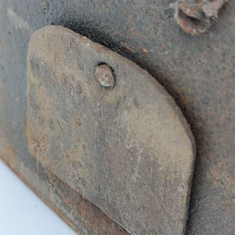 Antique Coal iron with chimney