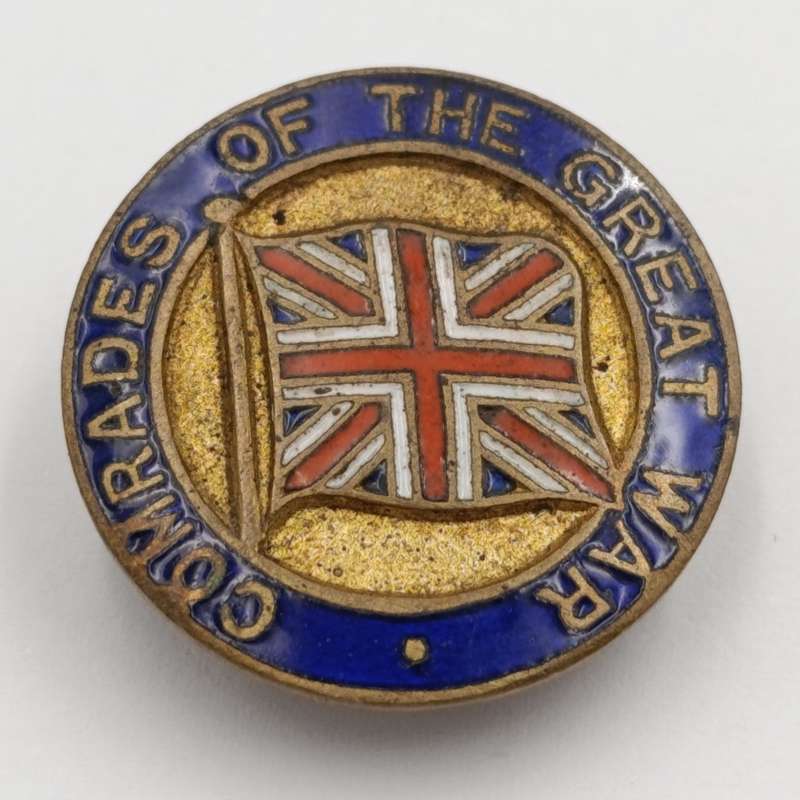 WW1 Comrades of the Great war lapel badge #161604