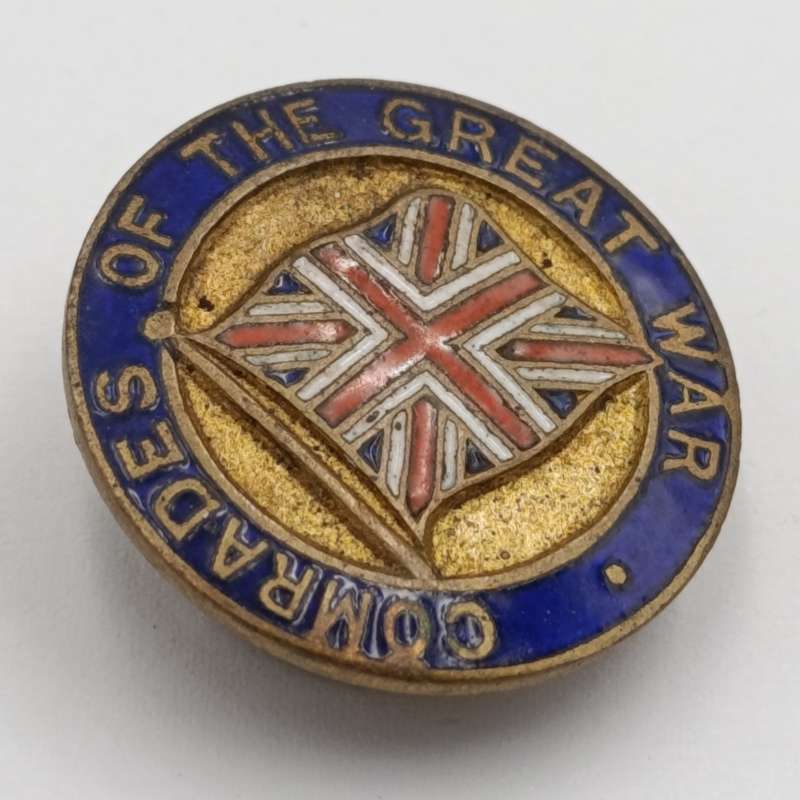 WW1 Comrades of the Great war lapel badge #161604