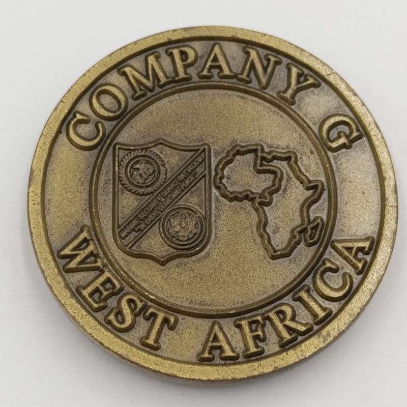 United States Marine Corps Company G West Africa medallion