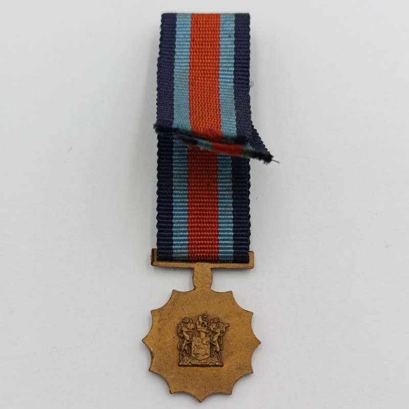 SADF Military Merit medal miniature