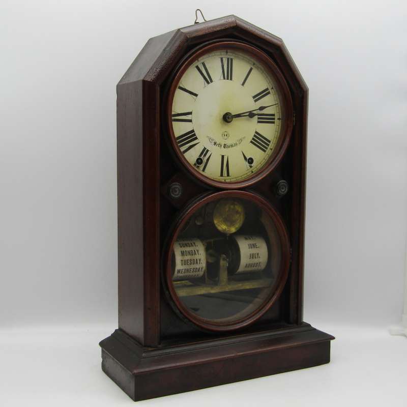 Antique Seth Thomas calendar mantel clock