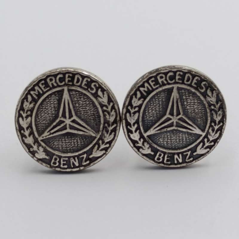Pair of vintage Mercedes - Benz cufflinks