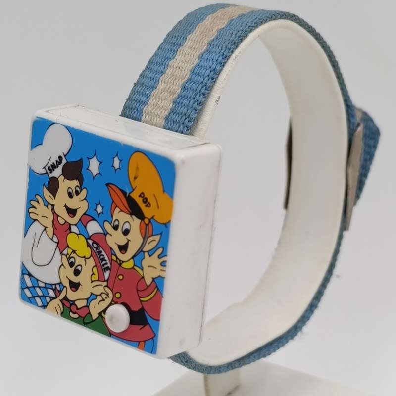 Vintage Rice Krispies Pop-Up watch - Snap, Crackle and Pop - working