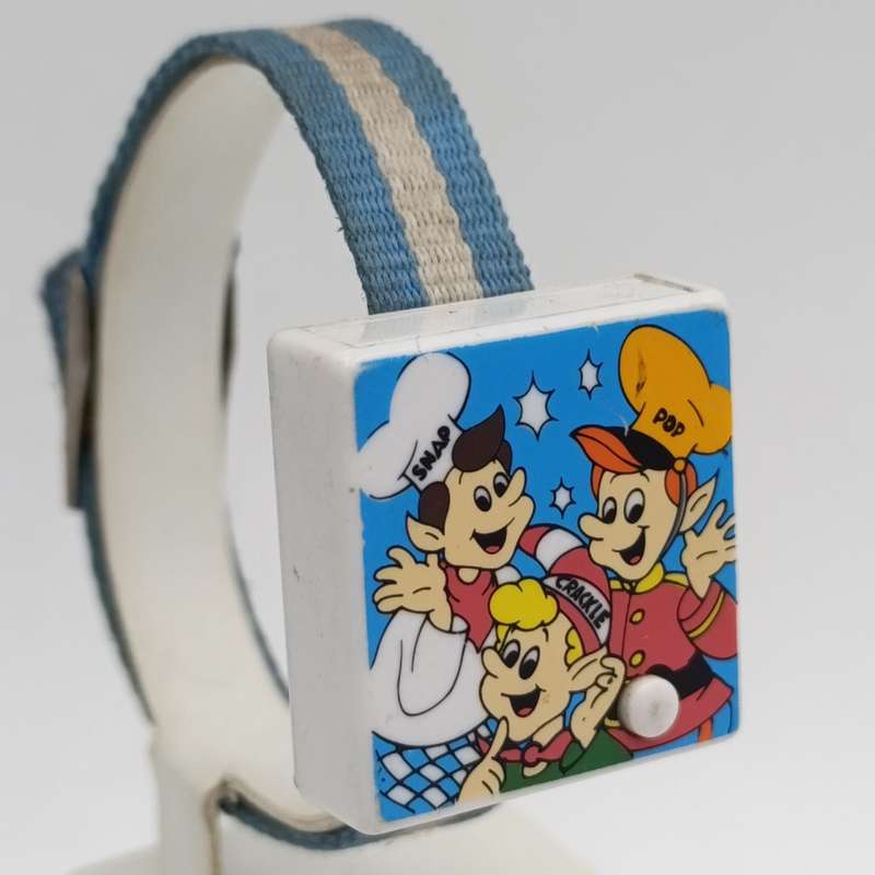 Vintage Rice Krispies Pop-Up watch - Snap, Crackle and Pop - working